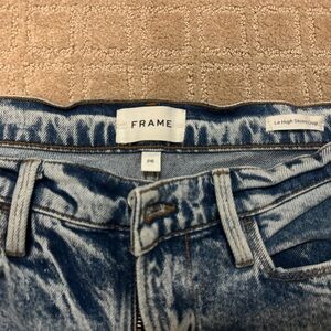 Frame Le High Skinny Crop Jeans